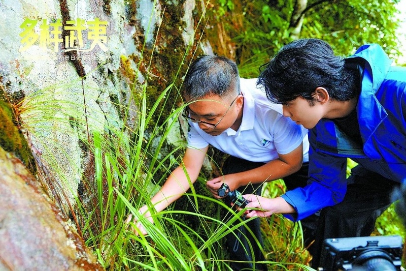 男人在树林旁 低可信度描述已自动生成